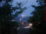 Gloaming Peek at Boston Under Clouds, from Wright's Tower