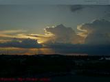 Sun Lit Clouds West of Sawgrass Mills, Plantation, Florida