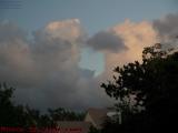 An Apparent Hole in the Sunset Clouds, Plantation, Florida