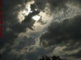 Sun Beaming Through Dramatically Layered Clouds, Sunrise