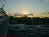 Clouds Masking Setting Sun, Stirling Road at the Turnpike