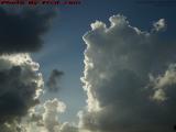 Layered and Billowing Clouds in Late Afternoon Sun, Davie