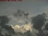 Clouds Layered Into Setting Sun's Light, Davie, Florida