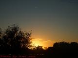 Winter Sunset With Jet Streak, Volunteer Park, Plantation