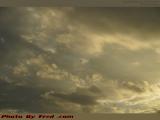 Outbound Across the Sunset Cloudscape, from Sawgrass Mills