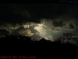 Sunlight Leaking Into the Cave of Clouds and Wet Ground