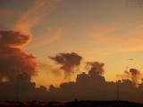 Sunset Cloud Faces in the Day's Last Light, Sunrise
