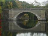 Railroad Bridge Under Cloudy Fall Sky, Recreation Road