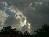 Sunbeams Pouring Through Afternoon Clouds, Sunrise, FL