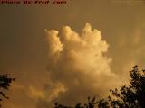 Opposite Faces. Afternoon Cloudscape in Sunrise, Florida