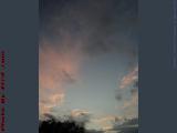 Sunset Cloudscape With Moon, Plantation, Florida