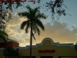 Sunset Cloudscape Seems Lit by the Club, Sunrise, Florida