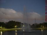 Plantation Pointe Fountain in Post Sunset Available Light